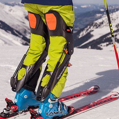 exosquelette ski sport againe