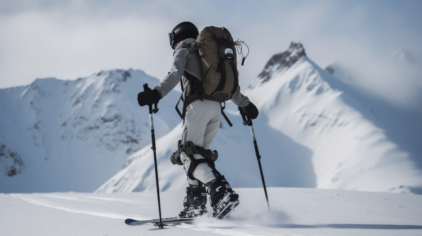 Comment s’ajuste un exosquelette de ski 